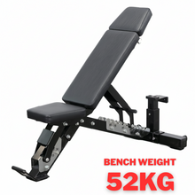 Load image into Gallery viewer, Chrome Round Dumbbell Set 17.5–30kg (Total 285kg) + Dumbbell Rack + Commercial 3-Point Adjustable Bench