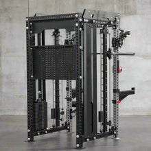 Load image into Gallery viewer, All-in-One Smith Machine Cable Crossover Machine Pin Load +3 Point Adjustable Bench