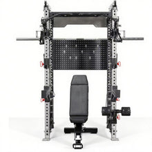 Load image into Gallery viewer, All-in-One Smith Machine Cable Crossover Machine Pin Load +3 Point Adjustable Bench