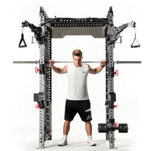 Load image into Gallery viewer, All-in-One Smith Machine Cable Crossover Machine Pin Load +3 Point Adjustable Bench