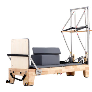 Oak Wood Reformer Core Pilates Machine