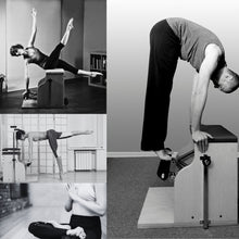 Load image into Gallery viewer, Split-Pedal Stability Pilates Chair Maple Wood - Oli Joy Sports