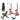 Pre Order Adjustable Squat Rack Barbell Rack Bundle - 60kg Rubber Weight Plates & Barbell & Bench - Oli Joy Sports