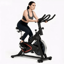 Load image into Gallery viewer, Oli Joy 18 kg Flywheel Exercise Bike — Electronic Magnetic Resistance Spin & Stationary Bike for Home