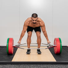 Load image into Gallery viewer, Premium Grade 140CM Olympic Hex Shrug Trap Bar - Oli Joy Sports