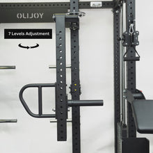 Load and play video in Gallery viewer, Chest Power Arm Jammer Arm Attachment Modular Power Rack System