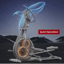 Load and play video in Gallery viewer, Premium Elliptical Cross Trainer Bike | 32-Level Magnetic Resistance
