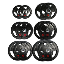 Load image into Gallery viewer, 155kg Olympic Weight Plates & Barbell Bundle (2.2m bar) - Oli Joy Sports