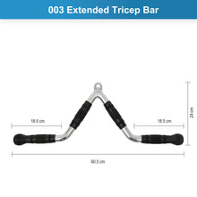 Load image into Gallery viewer, Extended Tricep Bar Cable Attachment - Oli Joy Sports