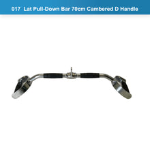 Load image into Gallery viewer, Lat Pull-Down Bar 70cm Cambered D Handle Cable Attachment - Oli Joy Sports