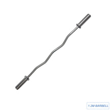 Load image into Gallery viewer, 50kg Cast Iron Weight Plates & Barbell Bundle (1.2m bar) - Oli Joy Sports