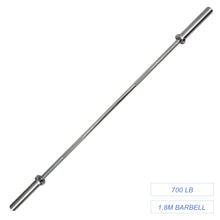 Load image into Gallery viewer, Pre Order 1.8M Olympic Weight Barbell Bar 12KG 700LB - Oli Joy Sports