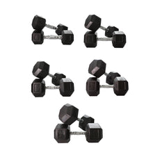 Load image into Gallery viewer, 5kg to 30kg Hex Dumbbell Bundle (5 pairs - 165kg) - Oli Joy Sports