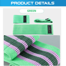 Load image into Gallery viewer, Set of 3 Fabric Hip Resistance Bands - Oli Joy Sports
