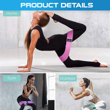 Load image into Gallery viewer, Set of 3 Fabric Hip Resistance Bands - Oli Joy Sports