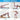 Set of 3 Fabric Hip Resistance Bands - Oli Joy Sports