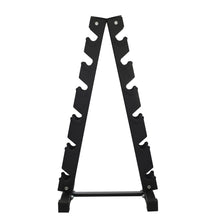 Load image into Gallery viewer, 5kg to 25kg Hex Dumbbell & Storage Rack Bundle (6 pairs - 150kg) - Oli Joy Sports