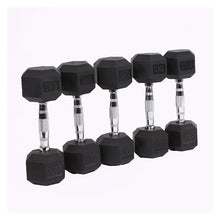 Load image into Gallery viewer, 2.5kg to 45kg Hex Dumbbell Bundle (15pairs - 635kg) - Oli Joy Sports