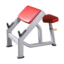 Load image into Gallery viewer, Adjustable Preacher Pad Bicep Chair Home Gym Fitness Exercise Bench
