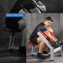 Load image into Gallery viewer, Pre Order Adjustable Preacher Pad Bicep Chair Home Gym Fitness Exercise Bench - Oli Joy Sports