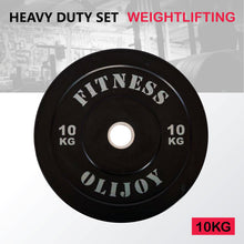 Load image into Gallery viewer, Olympic Rubber Bumper Plates (Black) 5/10/15/20/25kg - Oli Joy Sports