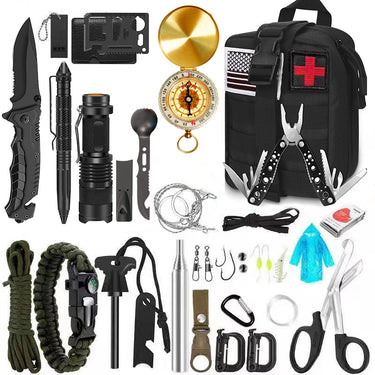 32-in-1 Emergency Survival Camping Kit - Oli Joy Sports