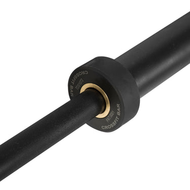 2M Elite Olympic Weight Barbell 15KG 1500LB Black - Oli Joy Sports