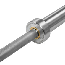 Load image into Gallery viewer, 2M Elite Olympic Weight Barbell 15KG 1500LB Silver - Oli Joy Sports
