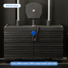Load image into Gallery viewer, Cable Crossover Station Pin Loaded & Functional Trainer Machine - Oli Joy Sports