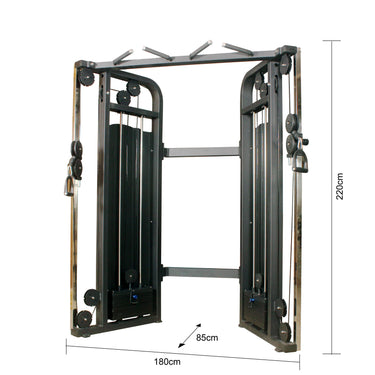 Cable Crossover Station Pin Loaded & Functional Trainer Machine - Oli Joy Sports