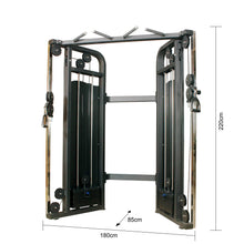 Load image into Gallery viewer, Cable Crossover Station Pin Loaded & Functional Trainer Machine - Oli Joy Sports
