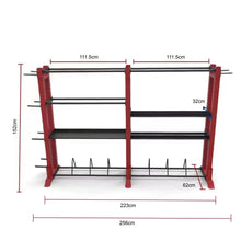 Load image into Gallery viewer, Combo Weights Storage Rack Multipurpose Storage Rack - Oli Joy Sports