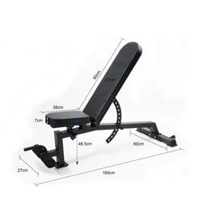 Load image into Gallery viewer, OliJoy Commercial Grade Adjustable Incline / Decline Flat Bench - Oli Joy Sports