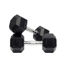 Load image into Gallery viewer, Rubber Hex Dumbbell (1kg-10kg/ 1kg increments) - Oli Joy Sports