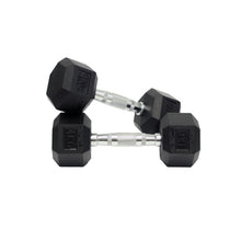 Load image into Gallery viewer, Rubber Hex Dumbbell (1kg-10kg/ 1kg increments) - Oli Joy Sports