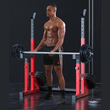 Load image into Gallery viewer, Adjustable Squat Rack Barbell Rack
