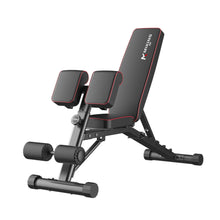 Load image into Gallery viewer, Pre Order Adjustable Squat Rack Barbell Rack Bundle - 100kg Colour Bumper Weight Plates & Barbell & Bench - Oli Joy Sports
