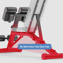 Load image into Gallery viewer, Pre Order Adjustable Squat Rack Barbell Rack Bundle - 100kg Colour Bumper Weight Plates & Barbell & Bench - Oli Joy Sports
