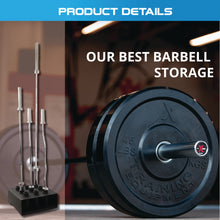 Load image into Gallery viewer, 9 Bars Holder Olympic Vertical Barbell Storage Rack - Oli Joy Sports