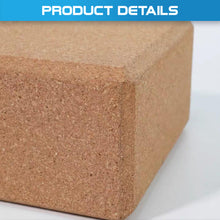 Load image into Gallery viewer, Lift and Lengthen Cork Yoga Brick - Oli Joy Sports