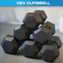 Load image into Gallery viewer, 25kg to 45kg Hex Dumbbell & Storage Rack Bundle (6 pairs -410kg) - Oli Joy Sports
