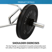 Load image into Gallery viewer, Premium Grade 140CM Olympic Hex Shrug Trap Bar - Oli Joy Sports