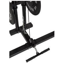 Load image into Gallery viewer, Pre Order Power Rack Bundle - 100kg Colour Bumper Weight Plates &amp; Barbell
