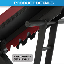 Load image into Gallery viewer, Commercial Adjustable Incline, Decline & Flat Bench - Oli Joy Sports