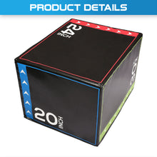 Load image into Gallery viewer, 3 in 1 Heave Duty Jump Box Plyo 76x 51x 61cm - Oli Joy Sports