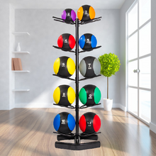 Load image into Gallery viewer, 10pcs Medicine Ball Storage Rack - Oli Joy Sports