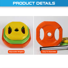 Load image into Gallery viewer, Barbell Bumper 20kg Rubber Colour Plates Set - Oli Joy Sports