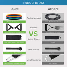Load image into Gallery viewer, 11 PCS Resistance Band Set - Oli Joy Sports