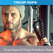 Load image into Gallery viewer, Attachment Tricep Rope Cable Strap Cable Attachment - Oli Joy Sports