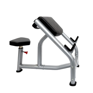 Adjustable Preacher Pad Bicep Chair Home Gym Fitness Exercise Bench